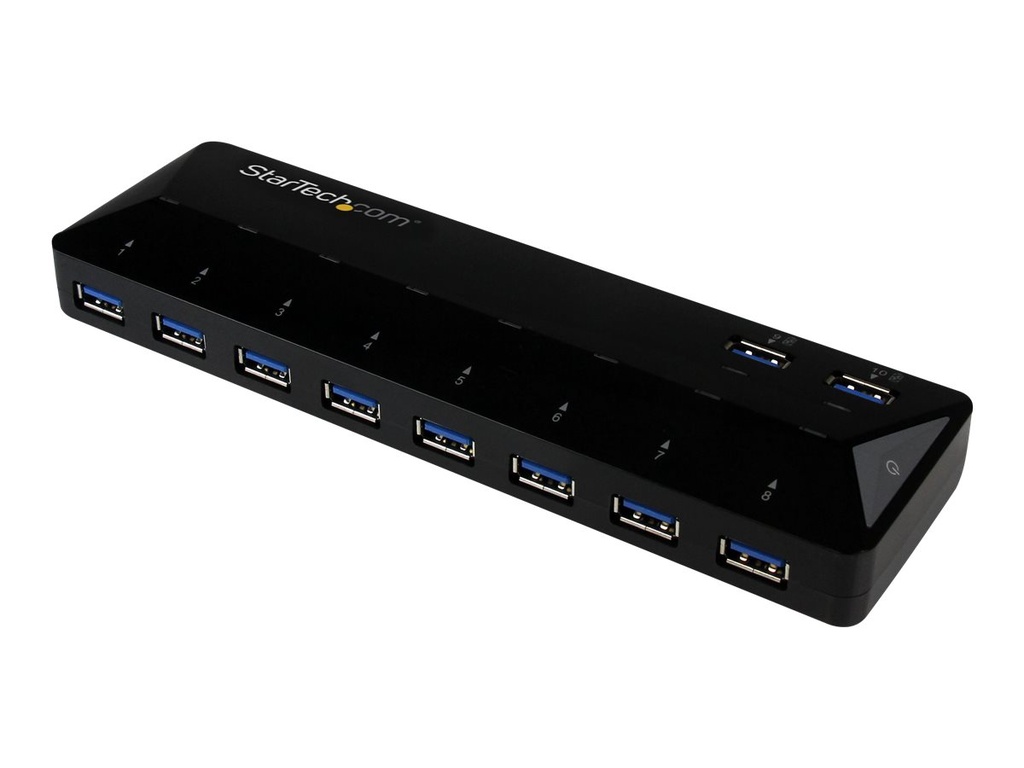 StarTech.com Startech 10 Port USB 3.0 Hub mit Lade- und Sync