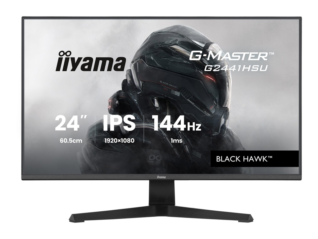 Iiyama G-MASTER Black Hawk G2441HSU-B1 - LED-Monitor - Gaming - 61 cm (24")