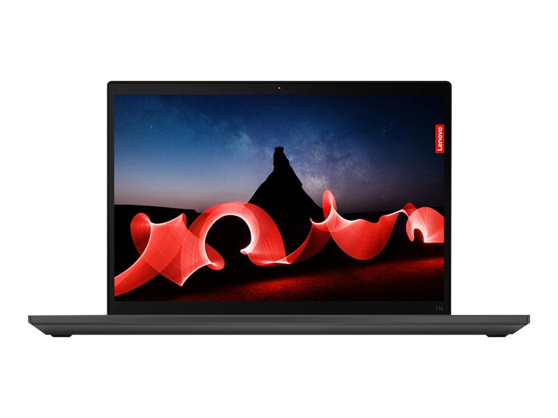 Lenovo ThinkPad T14 Gen 4 21K4 - 180°-Scharnierdesign - AMD Ryzen 5 Pro 7540U / 3.2 GHz - Win 11 Pro - Radeon 740M - 16 GB RAM - 256 GB SSD TCG Opal Encryption - 35.6 cm (14")