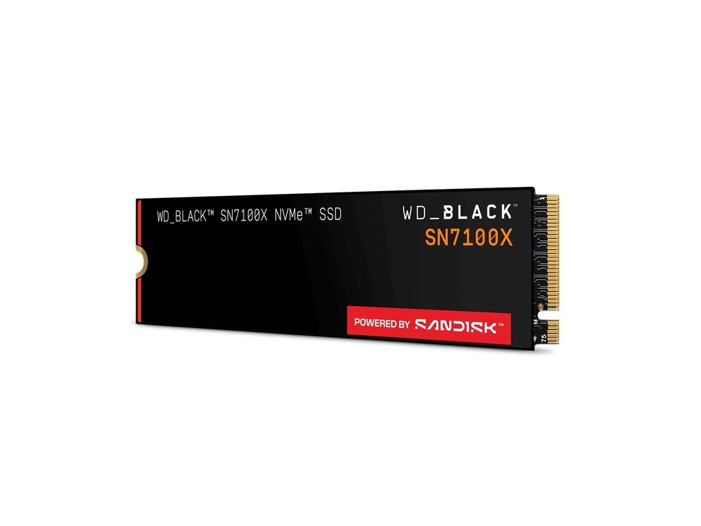 WD WD_BLACK SN7100X - SSD - 2 TB - intern - M.2 2280 - PCI Express 5.0 x4 (NVMe)