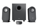 Logitech Z407 - Lautsprechersystem - für PC - 2.1-Kanal - kabellos - Bluetooth - USB - 40 Watt (Gesamt)