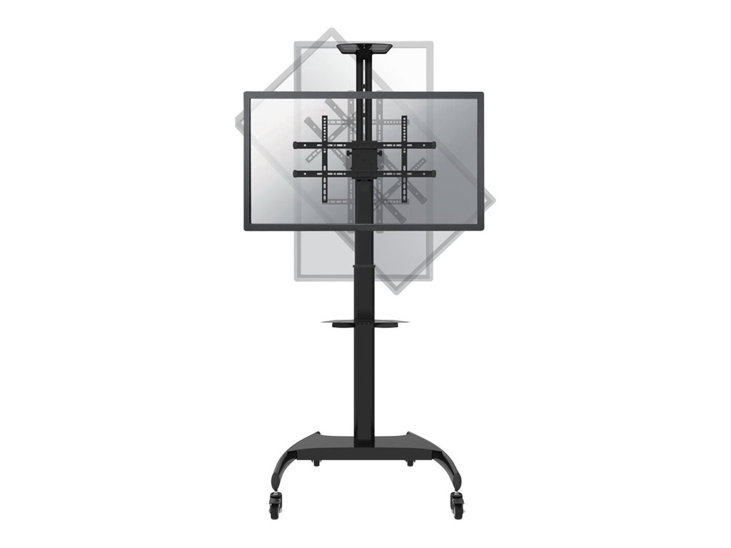Neomounts PLASMA-M1900E - Wagen - für Flachbildschirm / AV-Ausrüstung - Schwarz - Bildschirmgröße: 94-177.8 cm (37"-70")