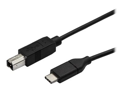 StarTech.com USB-C auf USB-B Druckerkabel - St/St - 0,5m - USB 2.0 - USB C zu USB B Kabel - USB Typ C Druckerkabel - USB-Kabel - USB-C (M)
