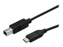 StarTech.com USB-C auf USB-B Druckerkabel - St/St - 0,5m - USB 2.0 - USB C zu USB B Kabel - USB Typ C Druckerkabel - USB-Kabel - USB-C (M)