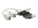 Delock Serieller Adapter - PCIe 2.0 Low-Profile