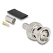 Delock BNC Stecker zum Crimpen RG59mit passendem Schrumpfschlauch