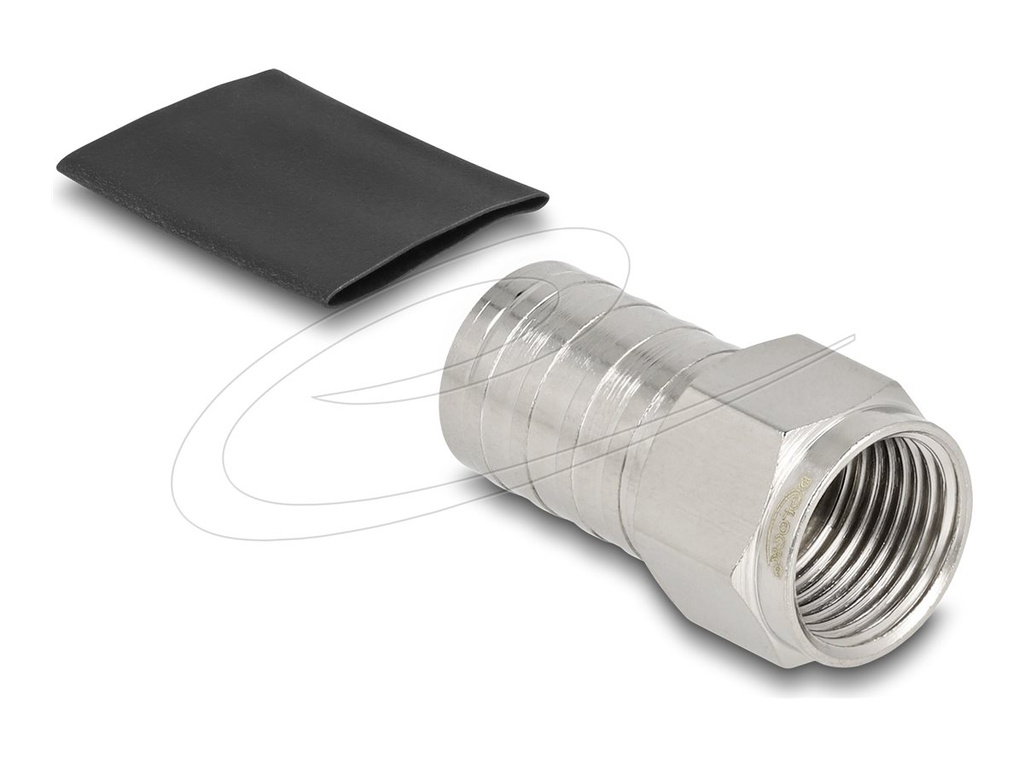 Delock Antennenanschluss - F-Stecker (M) quetschen