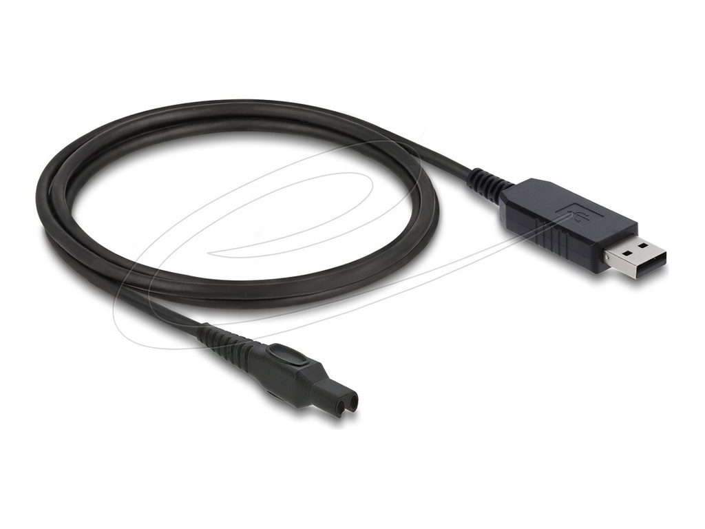 Delock Stromkabel - USB (M) zu 2-polig (M)