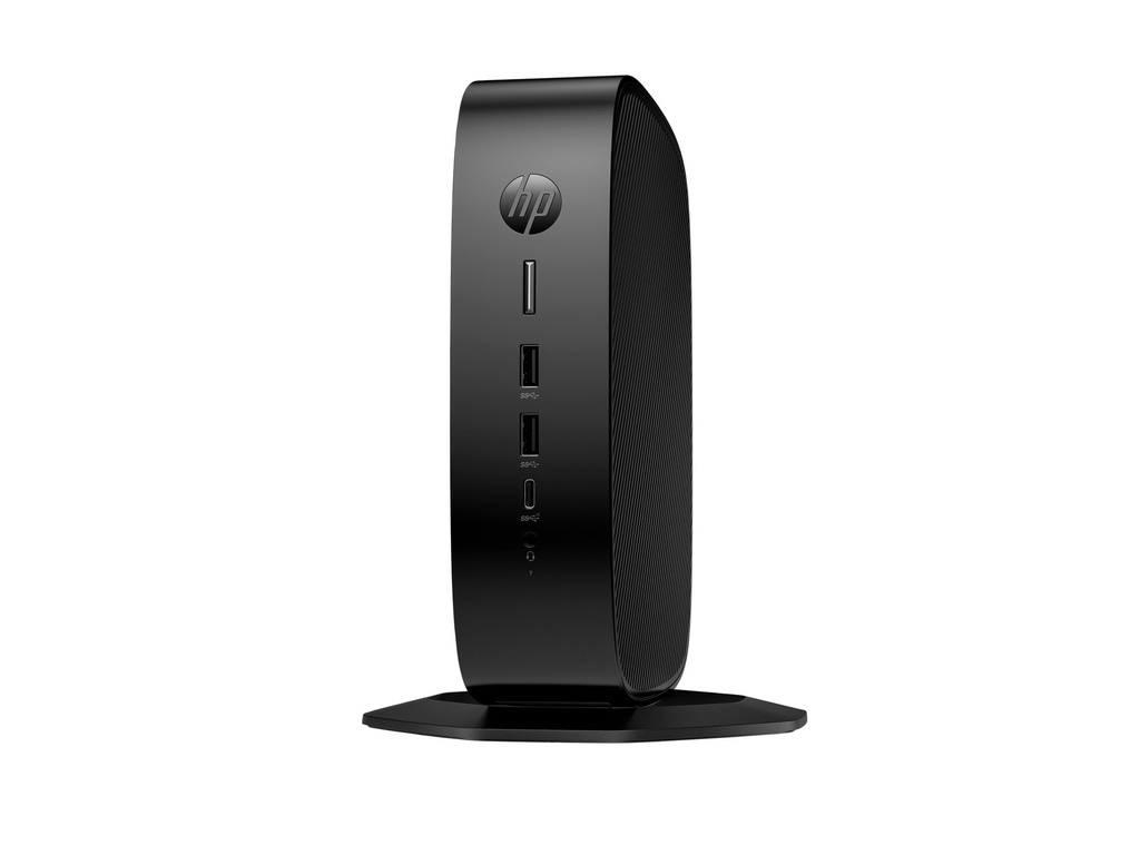 HP Elite t755 - Thin Client - SFF - 1 x Ryzen Embedded V2546 / 3 GHz - RAM 8 GB - SSD 256 GB - NVMe - Radeon Graphics - 1GbE, Wi-Fi 6E, Bluetooth 5.3 - WLAN: 802.11a/b/g/n/ac/ax (Wi-Fi 6E)