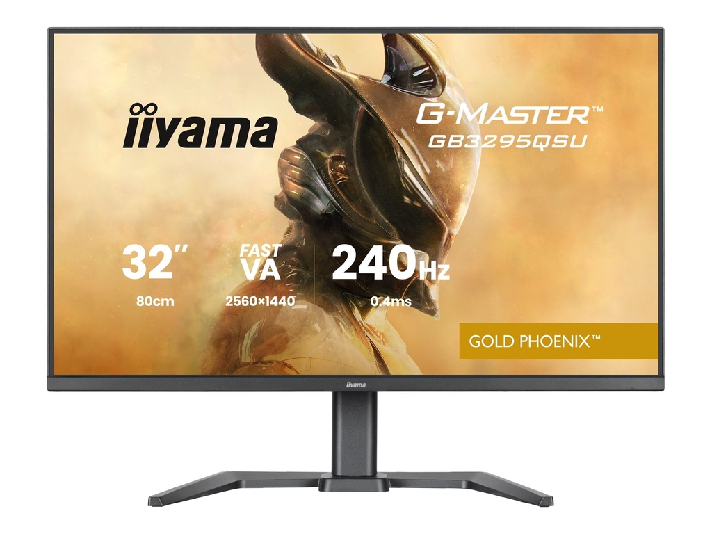 Iiyama G-MASTER Gold Phoenix GB3295QSU-B1 - LED-Monitor - Gaming - 80 cm (31.5")
