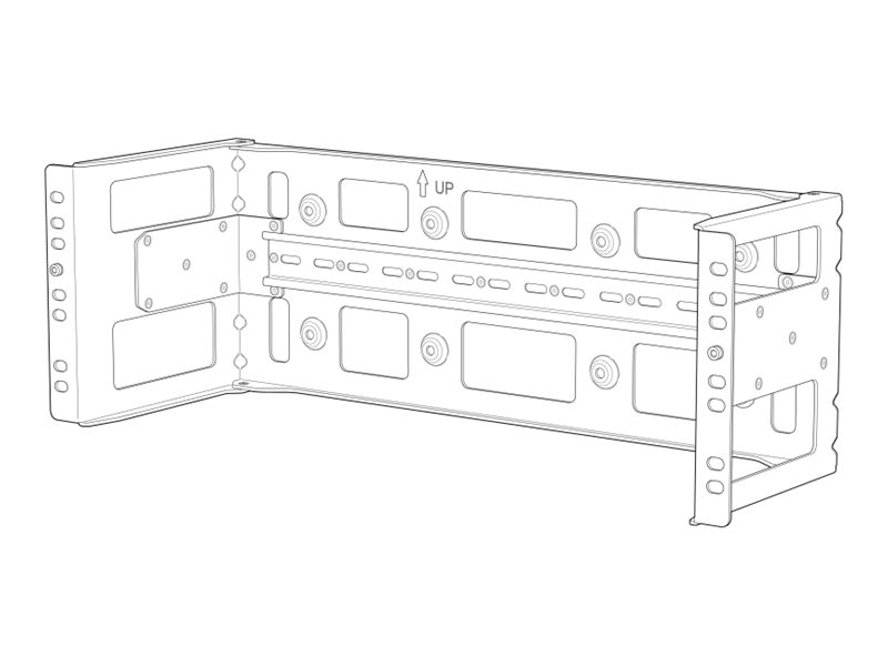 Juniper Halterung - with DIN rail channel