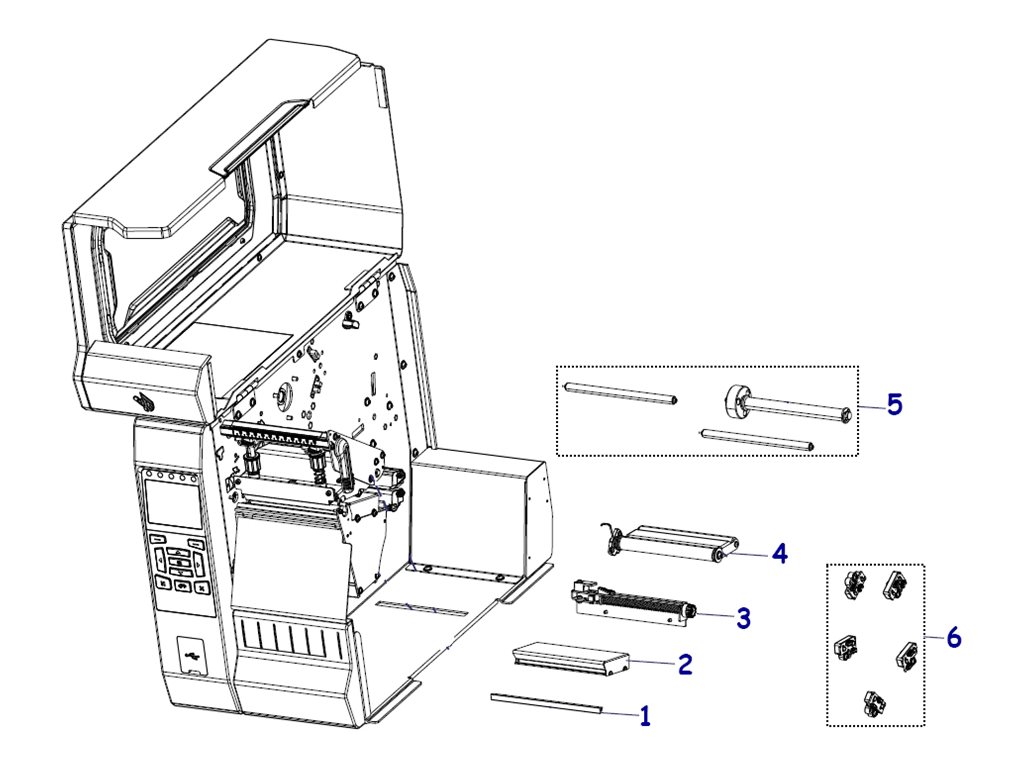Zebra Farbband - für Zebra ZT610