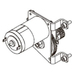Zebra Kit DC-Motor Farbband-Zufuhr rechts