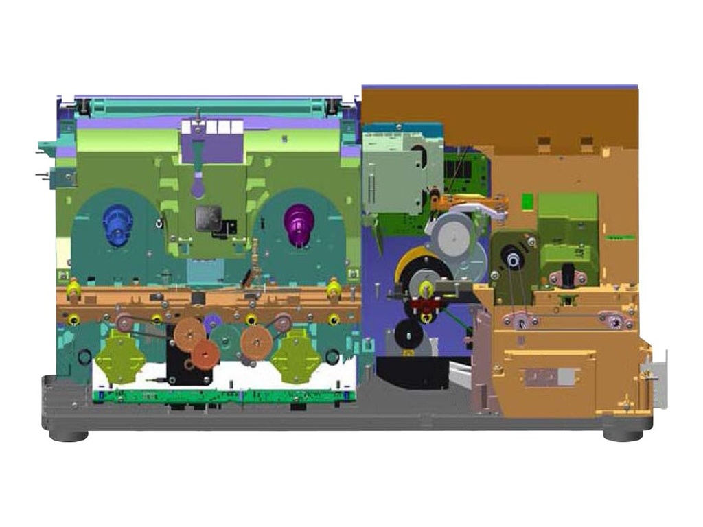 Zebra Plattenwalzenbausatz