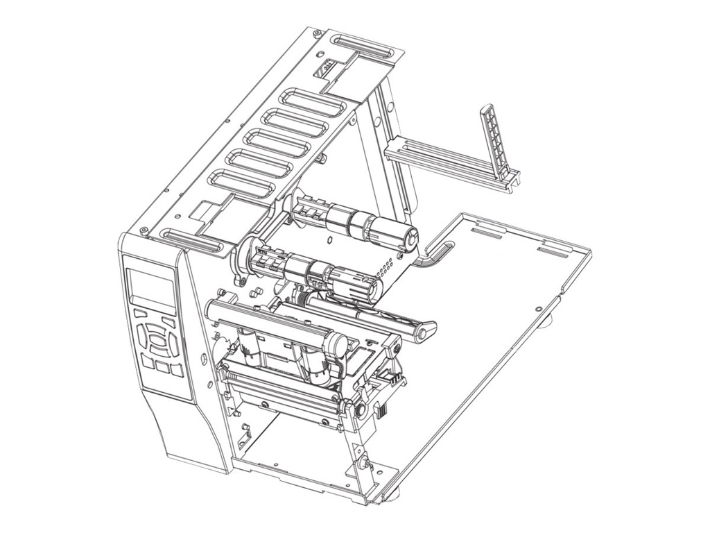 Zebra Farbband-Zufuhrspindel