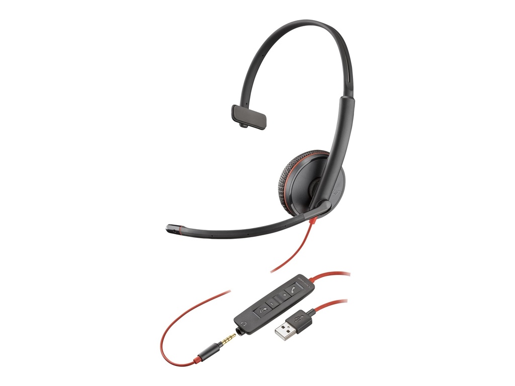 HP Poly Blackwire 3215 - Blackwire 3200 Series - Headset