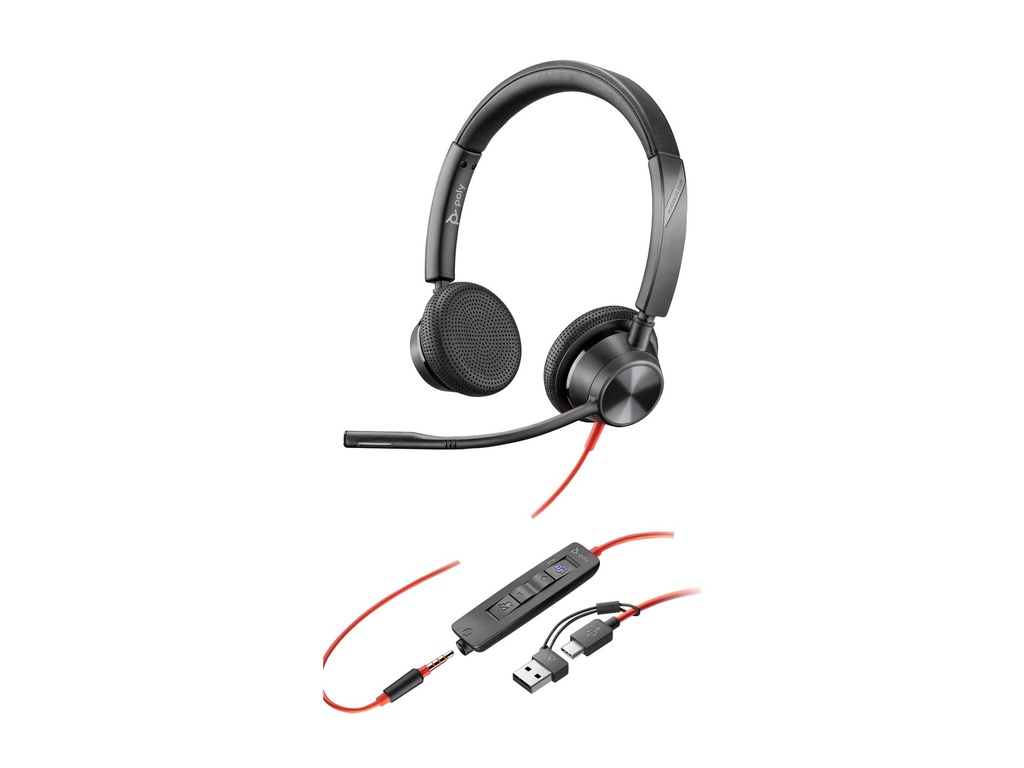 Poly Blackwire 3325 - Blackwire 3300 series - Headset