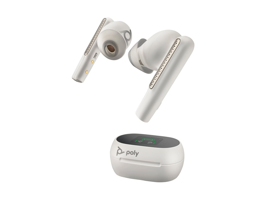 Poly Voyager Free 60/60+ White Earbuds 2 Pieces - Kopfhörer