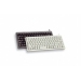 Cherry Slim Line Compact-Keyboard G84-4100 - Tastatur - Laser - QWERTY - Grau