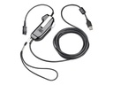 HP Poly - Headset-Kabel - TAA-konform - Quick Disconnect männlich zu USB 2.0 A männlich - 30.5 cm - PTT-Taste (Push-to-Talk)