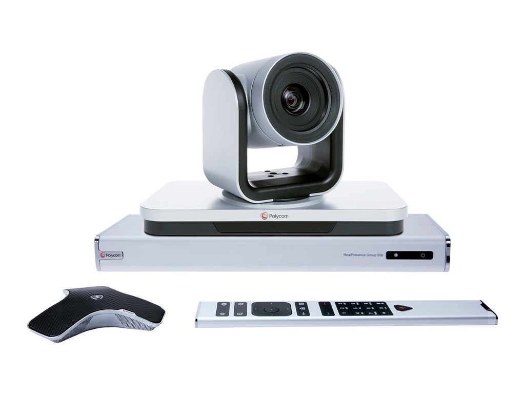 HP Poly RealPresence Group 500 - Kit für Videokonferenzen (RealPresence Group Microphone Array, RealPresence Group 500 Codec)