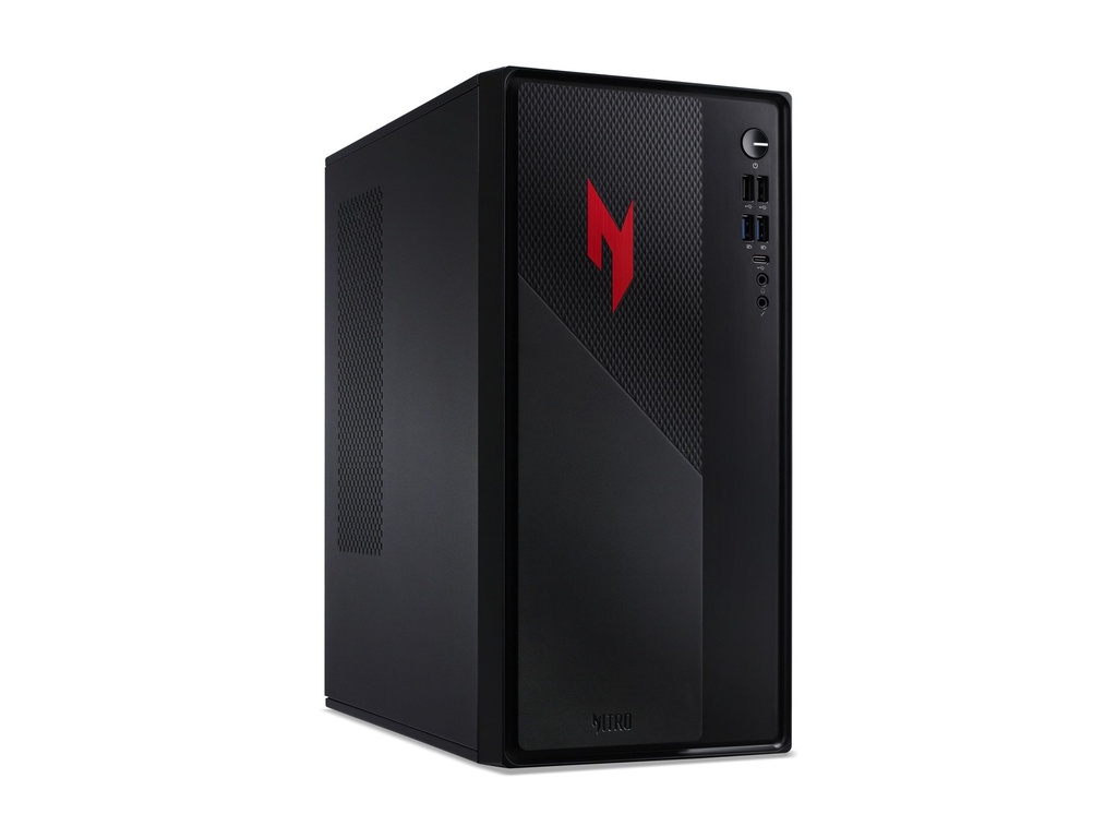 Acer Nitro 20 N20-100 - Tower - Core i5 13420H / 2.1 GHz - RAM 16 GB - SSD 512 GB - GF RTX 3050 - Wi-Fi 6E, Bluetooth, 1GbE - WLAN: 802.11a/b/g/n/ac/ax (Wi-Fi 6E)