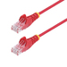 StarTech.com Red Slim CAT6 Ethernet Cable - Kabel - Netzwerk