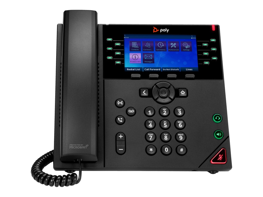 HP Poly VVX 450 - OBi Edition - VoIP-Telefon - dreiweg Anruffunktion