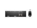 HP 725 - Tastatur-und-Maus-Set - Multi-Gerät, wiederaufladbar, ultra-flaches Profil, OS-Auto-Erkennung, Mehrflächen-Verfolgung, Scherentyp, 22 programmierbare Tasten