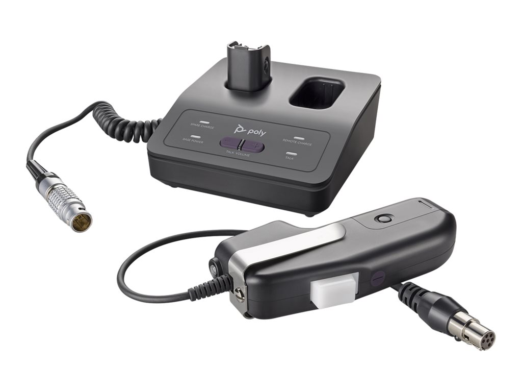 HP Poly CA22CD-DC - Kabelloser PTT-Headset-Adapter (Push-To-Talk)