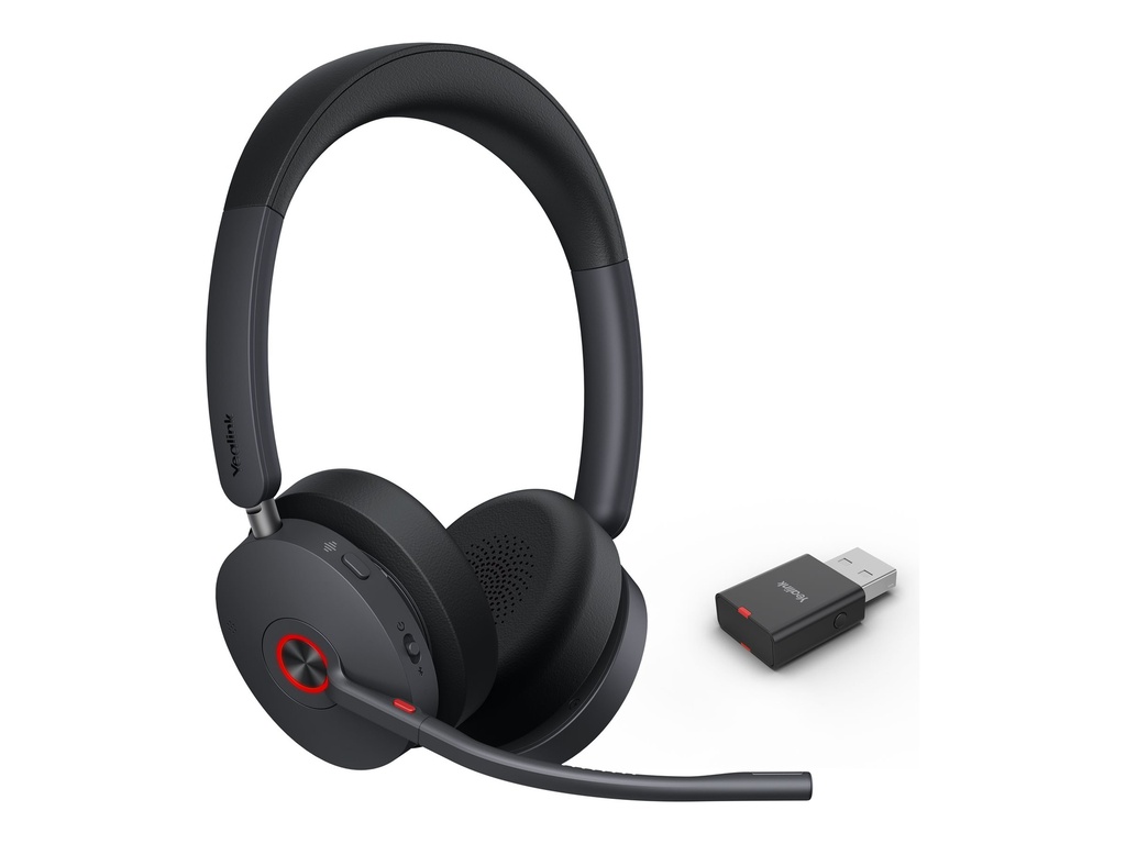 Yealink WH68 Hybrid - Headset - On-Ear - DECT