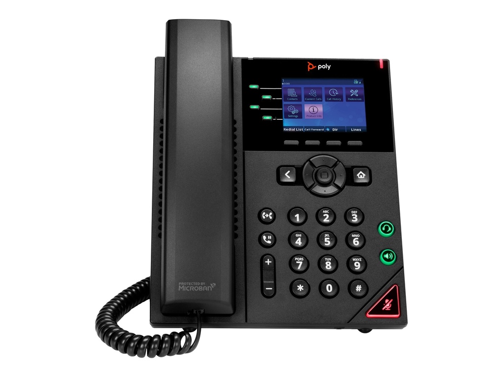 HP Poly VVX 250 - OBi Edition - VoIP-Telefon - dreiweg Anruffunktion