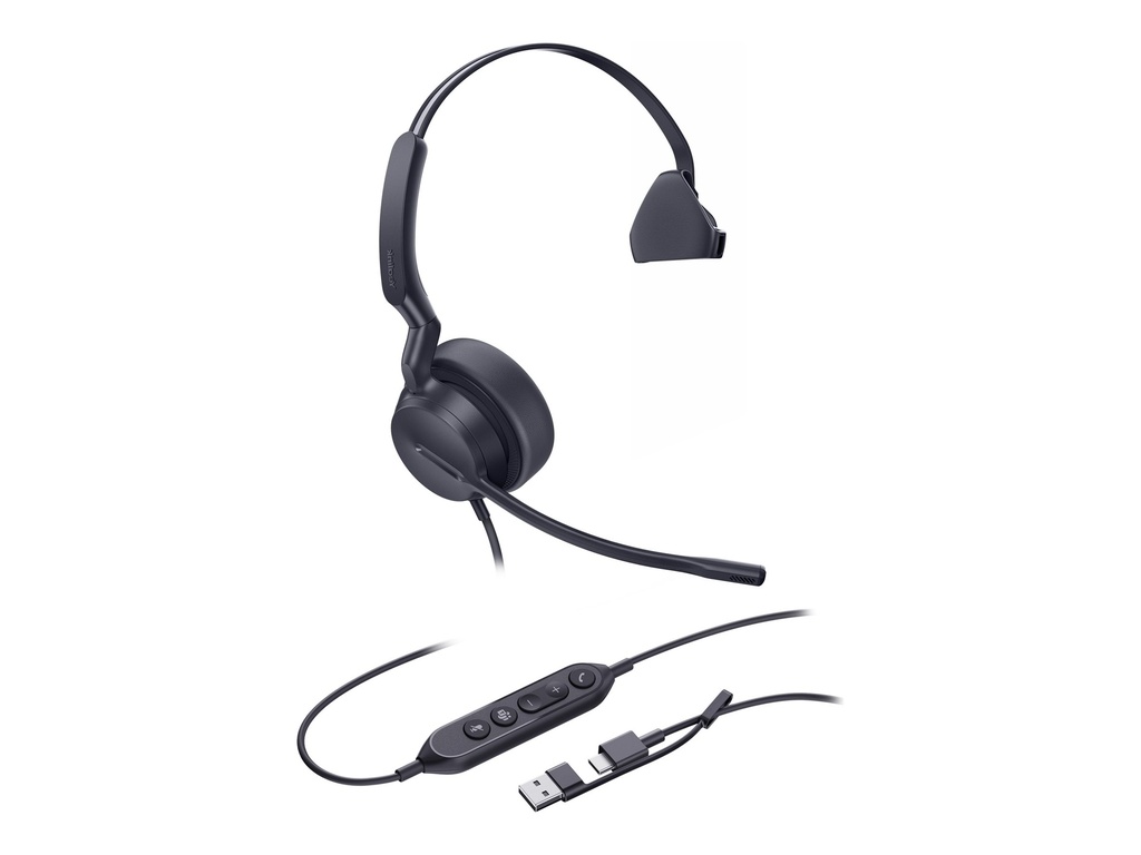 Yealink UH42 Mono - Headset - On-Ear - kabelgebunden