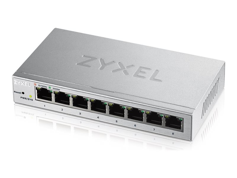 ZyXEL GS1200 Series GS1200-8 - Switch - Smart