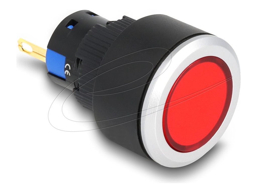 [22053] Delock Anzeigemodul - 16 mm, plastic, solder