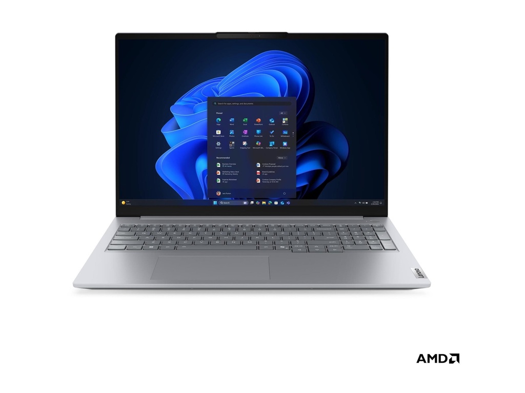 Lenovo ThinkBook 16 G9 AHP 21UT - AMD Ryzen 7 250 / 3.3 GHz - Win 11 Pro - Radeon 780M - 32 GB RAM - 1 TB SSD NVMe - 40.6 cm (16")