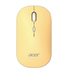 Acer Wireless Dual Mode Mouse - Amr130 Yellow - Maus - 1.600 dpi