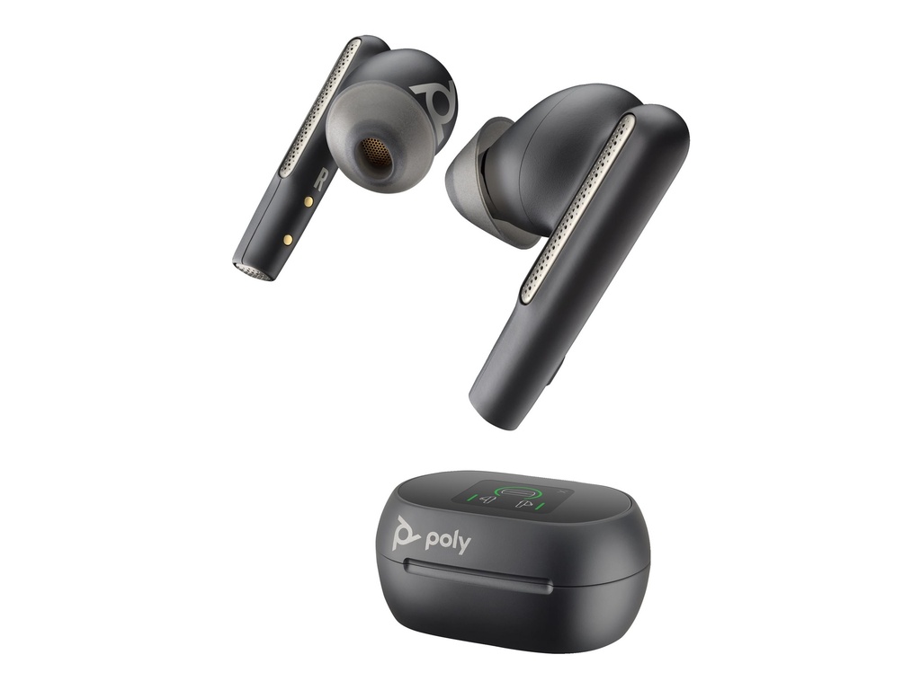 Poly Voyager Free 60+ UC M - True Wireless-Kopfhörer mit Mikrofon