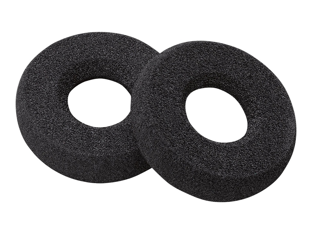 Poly Ohrpolster für drahtloses Headset - Kunstleder (Packung mit 2)