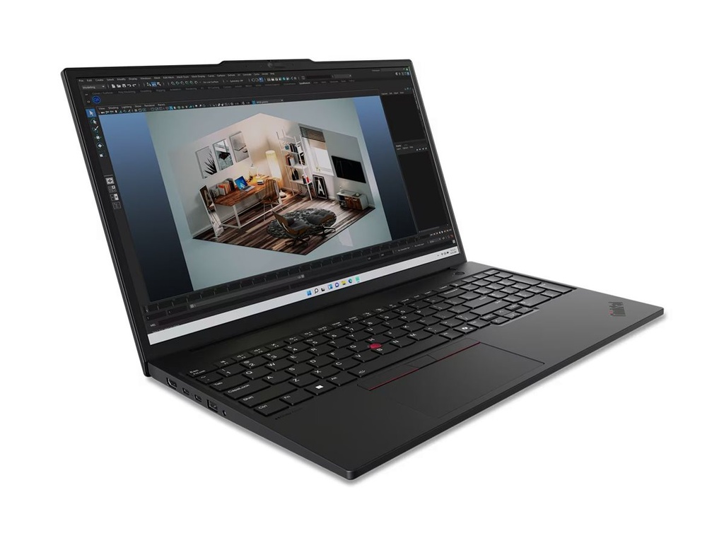 Lenovo ThinkPad P16s Gen 3 21KS - 180°-Scharnierdesign - Intel Core Ultra 7 155H - Win 11 Pro - RTX 500 Ada - 32 GB RAM - 1 TB SSD TCG Opal Encryption 2, NVMe - 40.6 cm (16")