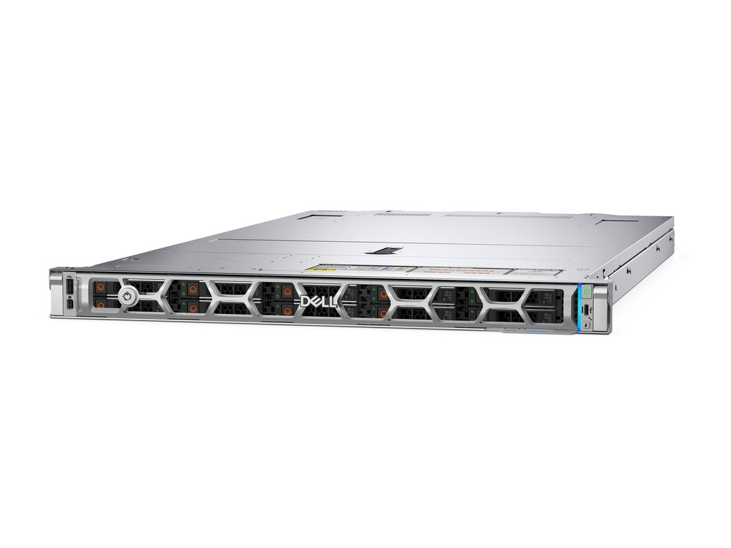 Dell PowerEdge R470 - Server - Rack-Montage - 1U - 1-Weg - 1 x Xeon 6517P / 3.2 GHz - RAM 32 GB - SAS - Hot-Swap 6.4 cm (2.5")