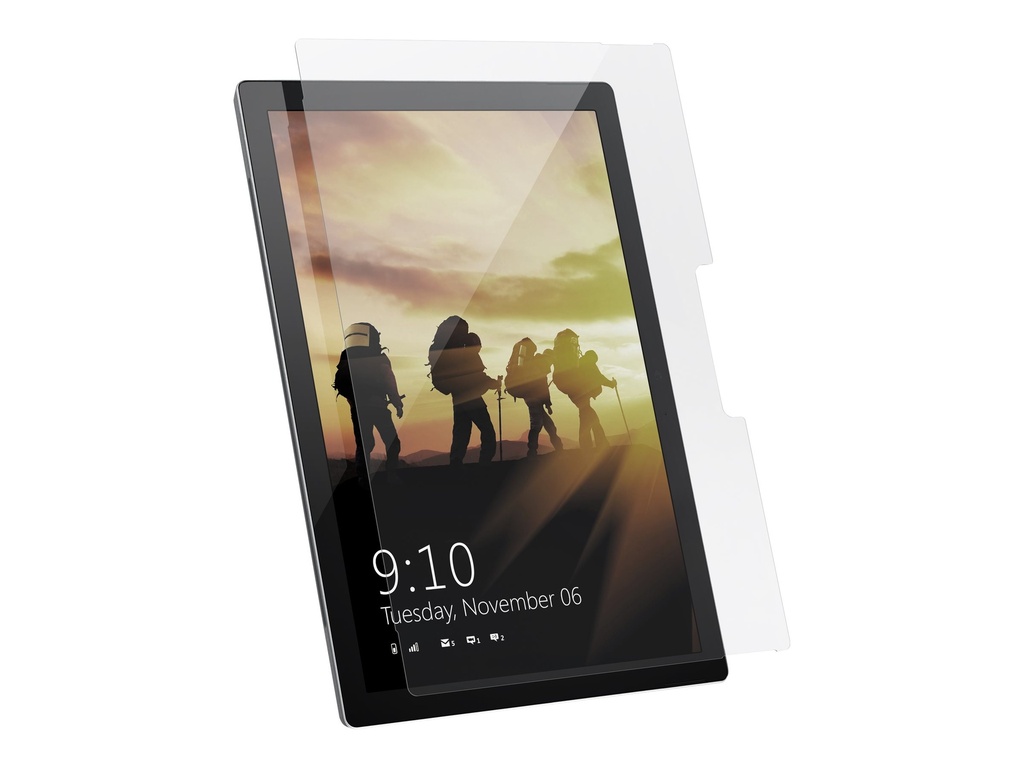 Urban Armor Gear UAG Tempered Glass Screen Shield for Surface Pro 7+/7/6/5/4/3/LTE - Bildschirmschutz für Tablet - Glas - klar - für Microsoft Surface Pro (Mitte 2017)