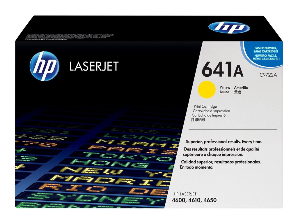[C9722A] HP 641A - Gelb - original - LaserJet - Tonerpatrone (C9722A)