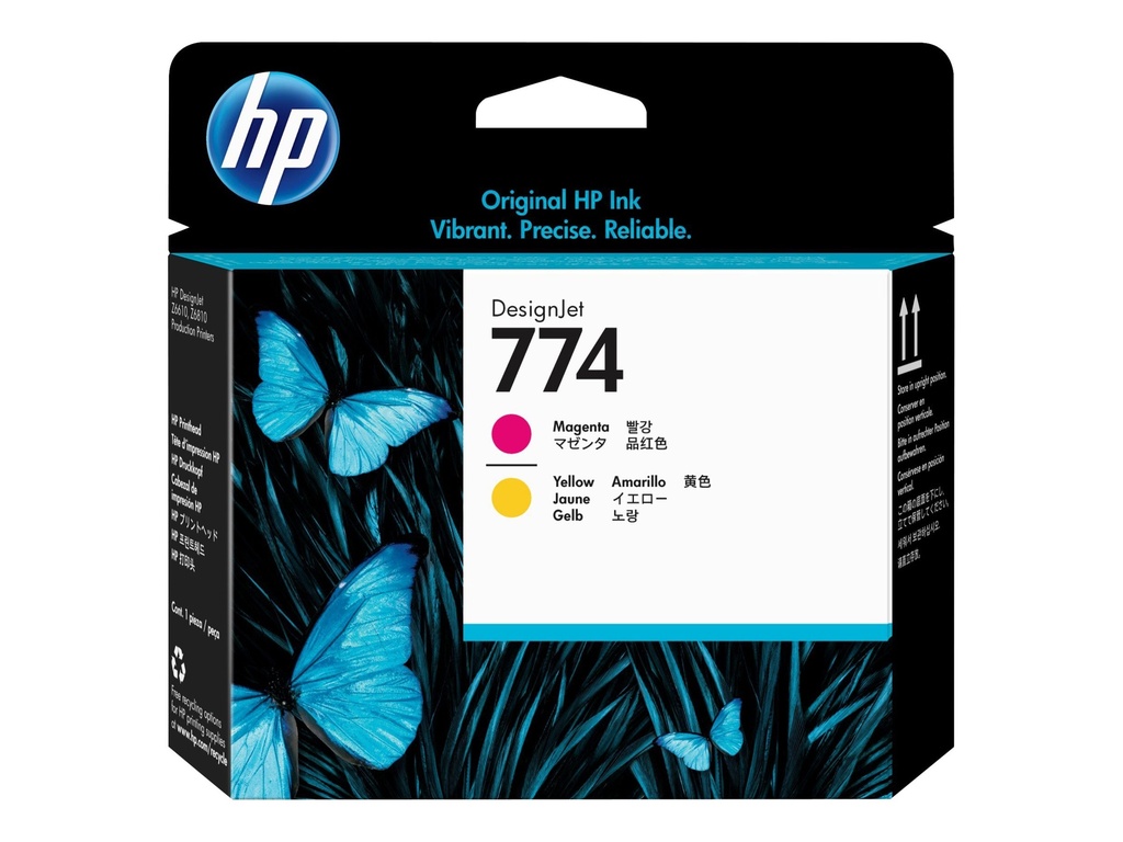 HP 774 - Gelb, Magenta - Druckkopf - für DesignJet Z6610 Production