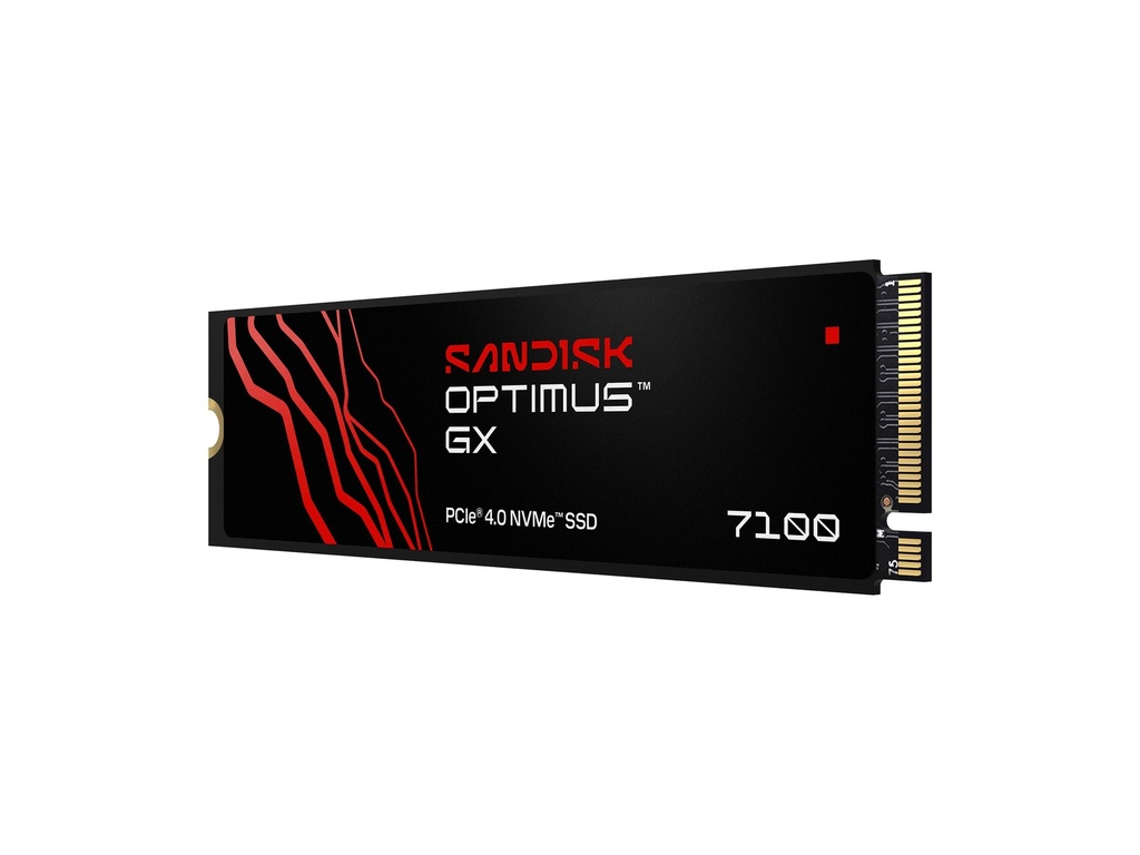 SanDisk Optimus GX 7100 - SSD - 1 TB - intern - M.2 2280 - PCIe 4.0 x4 (NVMe)