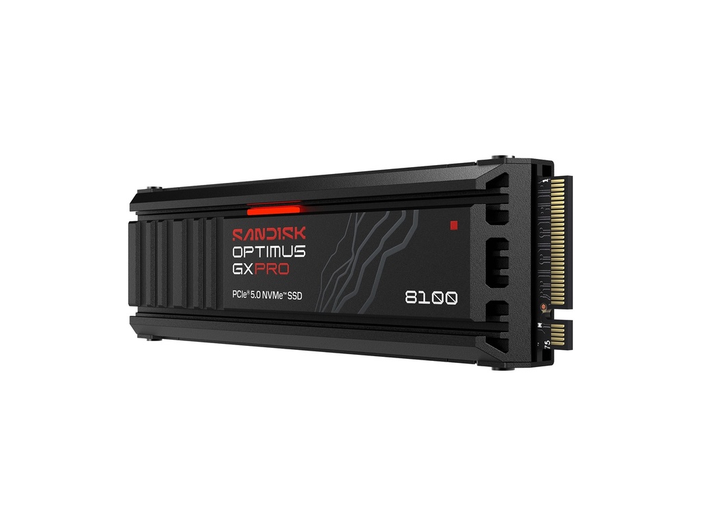 SanDisk Optimus GX PRO 8100 - SSD - verschlüsselt - 1 TB - intern - M.2 2280 S3-M (M.2 2280 S3-M)