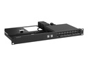 Rackmount.IT Rackmontagesatz - Jet Black - 1U - 48.3 cm (19")