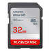 SanDisk Ultra SD UHS-I 32GB SD 120MB/s - Secure Digital (SD)