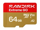 SanDisk Extreme Go - Flash-Speicherkarte - 64