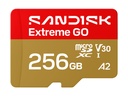 SanDisk Extreme Go - Flash-Speicherkarte - 256